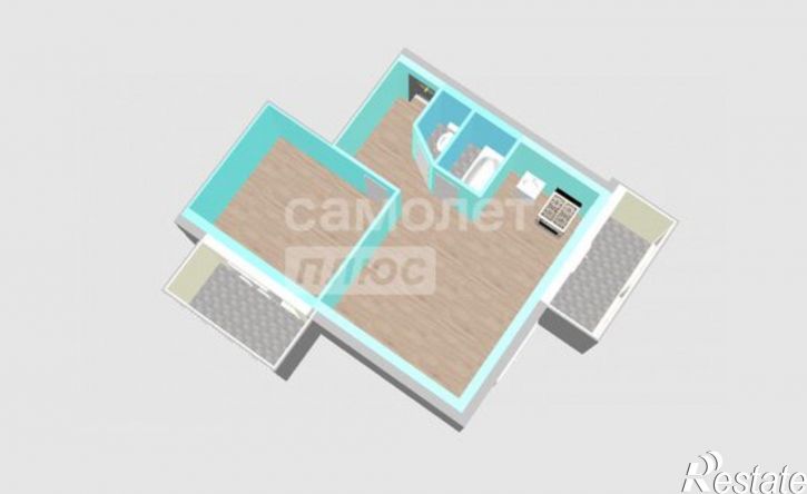 2-комн квартира улица Маршала Жукова, 5,  д. 5