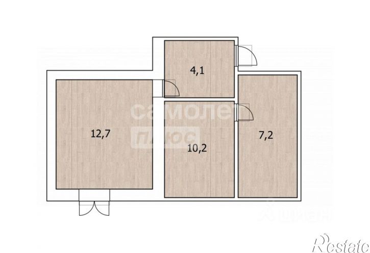 2-комн квартира Туапсинский район, Туапсе г.