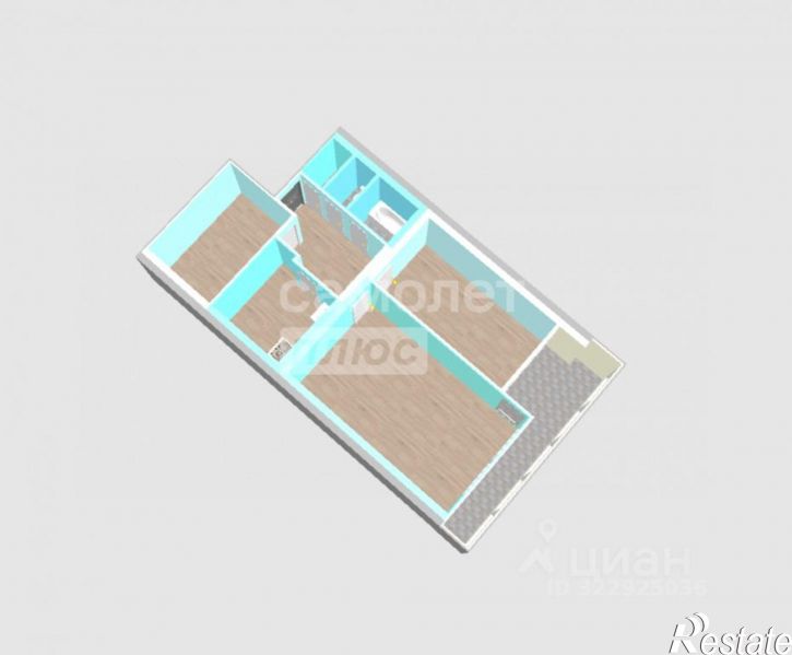 3-комн квартира улица Новицкого, 13,  д. 13