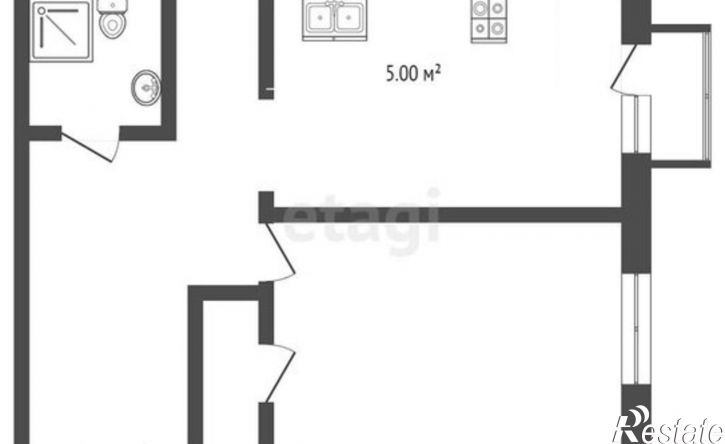 1-комн квартира улица Калараша, 80 к4,  д. 80 к4