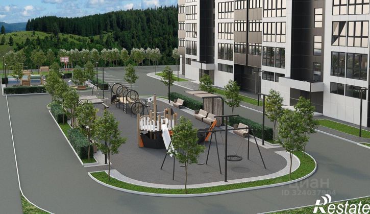 1-комн квартира в новом доме ул Калараша, 7Г,  д. 7Г