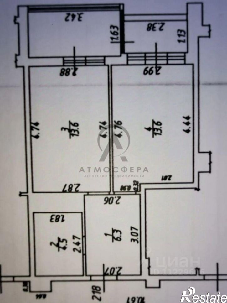 1-комн квартира улица Портовиков, 3,  д. 3