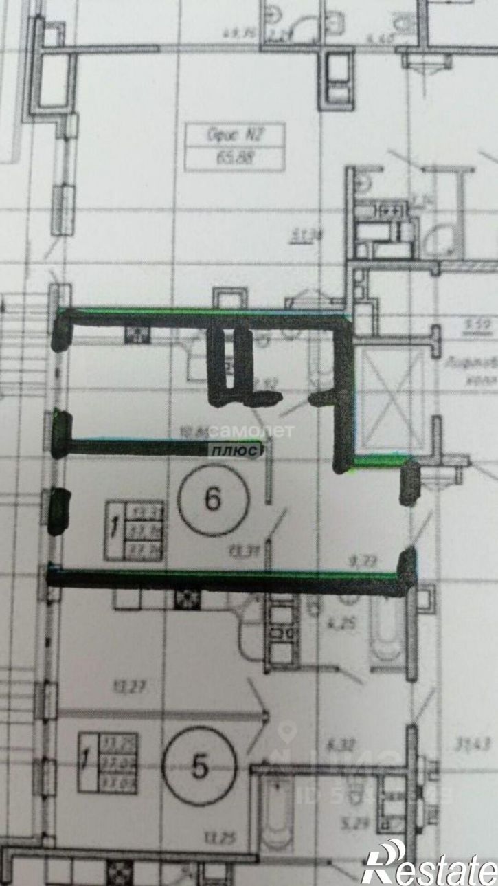 1-комн квартира ул Портовиков, 15,  д. 15