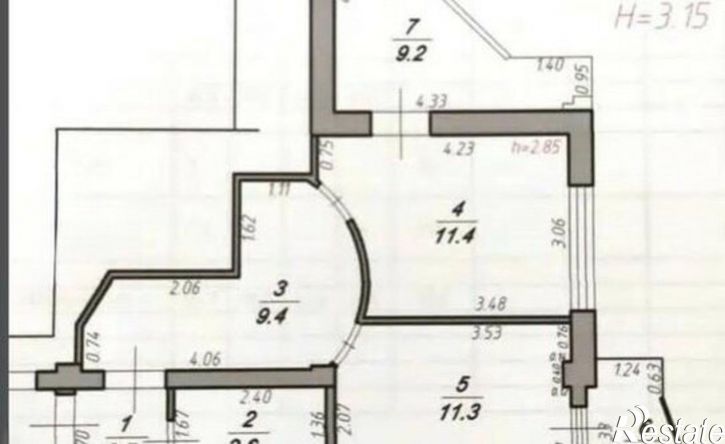 1-комн квартира ул Калараша, 12А,  д. 12А