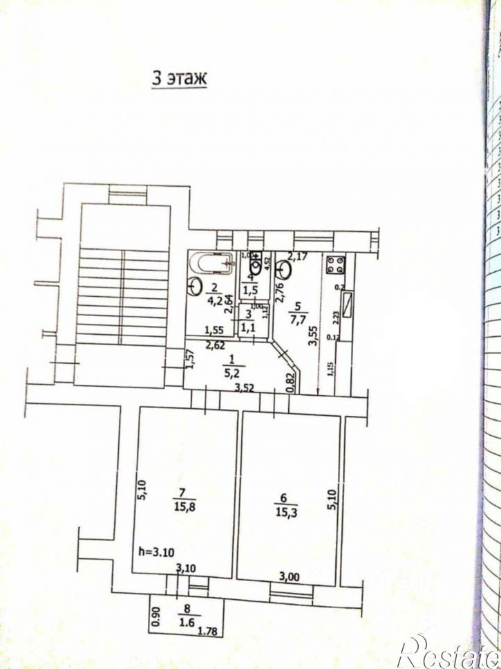 2-комн квартира ул Мира, 6,  д. 6