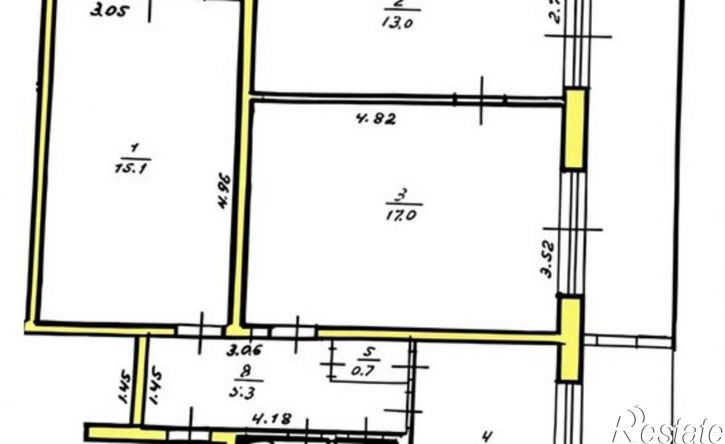 3-комн квартира ул Звездная, 33,  д. 33